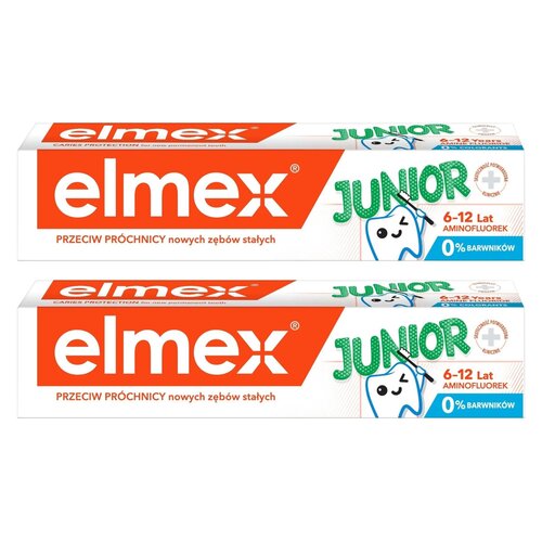 Pasta do zębów ELMEX Junior 2 x 75 ml