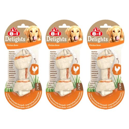 Przysmak dla psa 8IN1 Delights Bone S (3 szt.)