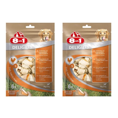 Przysmak dla psa 8IN1 Delights Bone S (12 szt.)