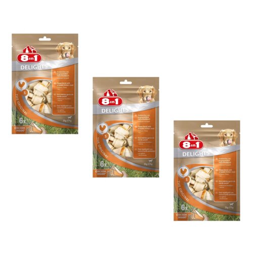 Przysmak dla psa 8IN1 Delights Bone S (18 szt.)