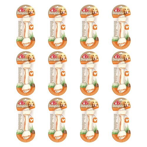 Przysmak dla psa 8IN1 Delights Bone L (12 szt.)