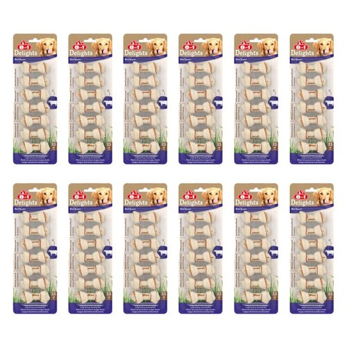 Przysmak dla psa 8IN1 Delights Beef Bone XS (84 szt.) 12 x 84 g