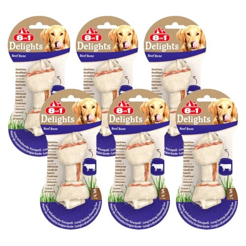 Przysmak dla psa 8IN1 Delights Beef Bone S (6 szt.) 6 x 35 g