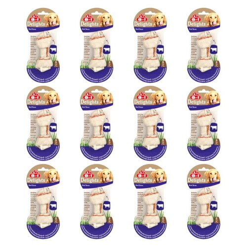 Przysmak dla psa 8IN1 Delights Beef Bone S (12 szt.) 12 x 35 g