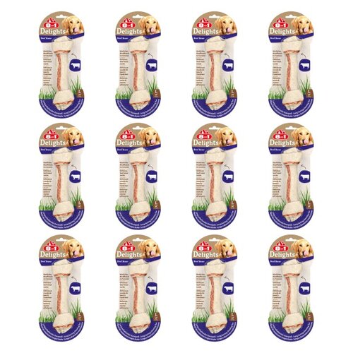 Przysmak dla psa 8IN1 Delights Beef Bone L (12 szt.) 12 x 85 g