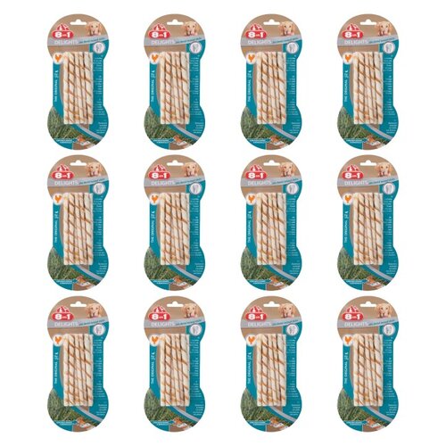 Przysmak dla psa 8IN1 Delights Pro Dental Twisted Sticks (120 szt.)