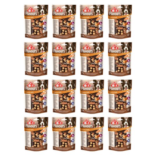 Przysmak dla psa 8IN1 Flavours Crunchy Rolls 16 x 85 g