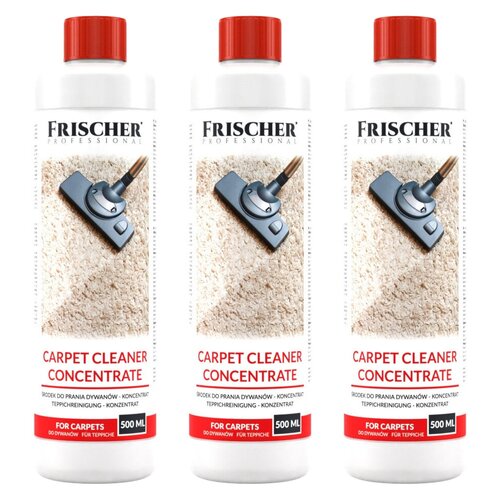 Płyn do prania dywanów FRISCHER FR00090 koncentrat 3 x 500 ml