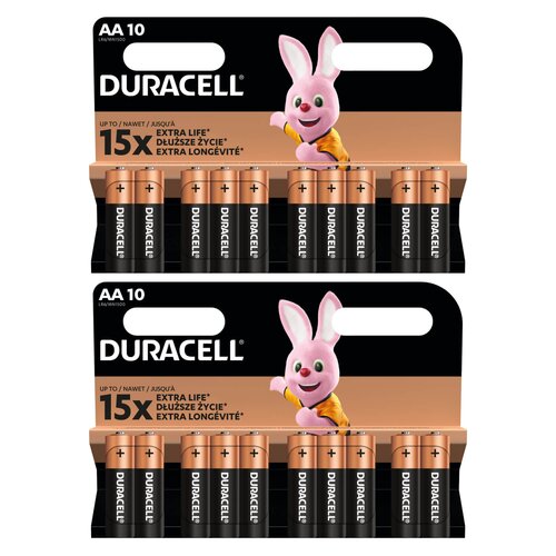 Baterie AA LR6 DURACELL (20 szt.)
