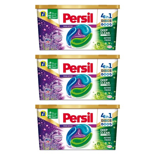 Kapsułki do prania PERSIL Discs 4 in 1 Lavender 84 szt.