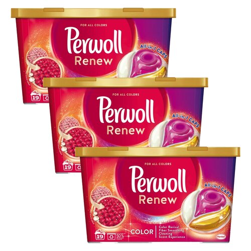 Kapsułki do prania PERWOLL Renew Color - 57 szt.