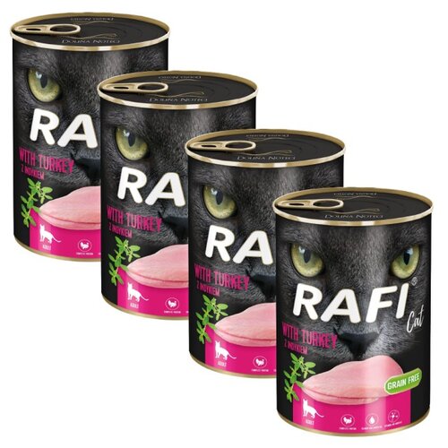 Karma dla kota RAFI Indyk 4 x 400 g