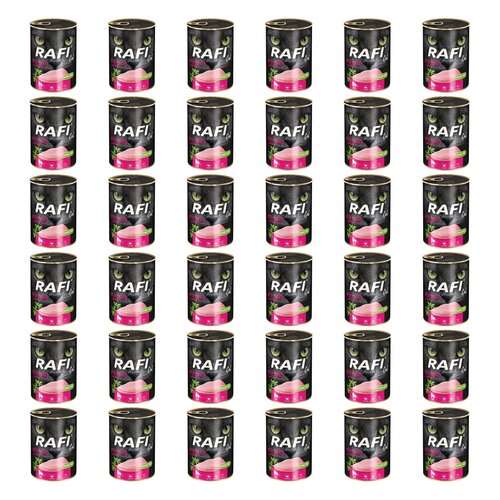 Karma dla kota RAFI z indykiem 36 x 400 g