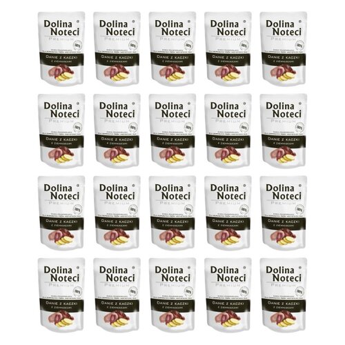 Karma dla psa DOLINA NOTECI Premium Danie z kaczki z ziemniakami 20 x 100 g