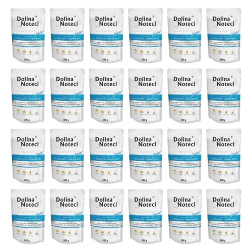 Karma dla psa DOLINA NOTECI Premium Junior Żołądki jagnięce 24 x 100 g