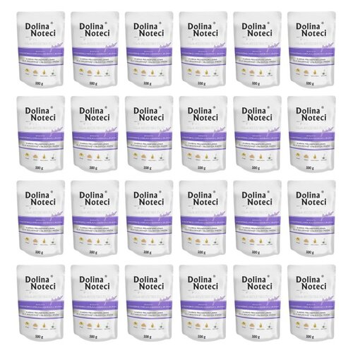 Karma dla psa DOLINA NOTECI Premium Wątróbka z królika z ozorami jelenia 24 x 100 g