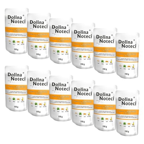 Karma dla psa DOLINA NOTECI Premium Kaczka z dynią 12 x 150 g