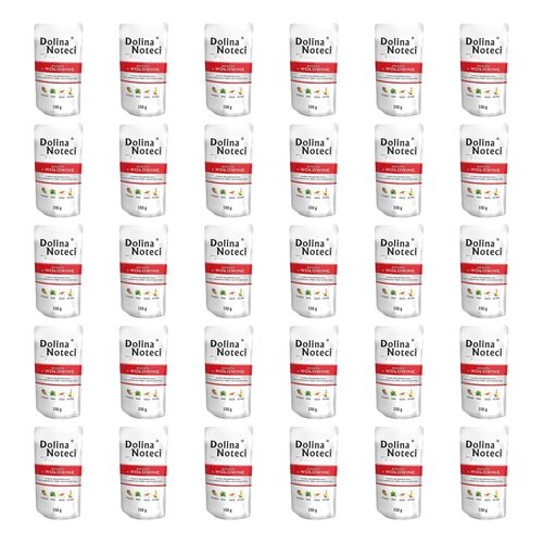 Karma dla psa DOLINA NOTECI Premium bogata w wołowinę 30 x 150 g