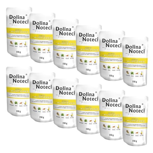 Karma dla psa DOLINA NOTECI Premium Kurczak 12 x 150 g
