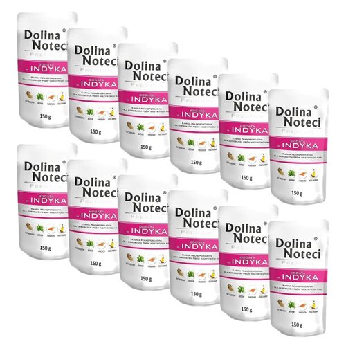 Karma dla psa DOLINA NOTECI Premium Indyk 12 x 150 g