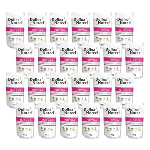 Karma dla psa DOLINA NOTECI Premium Indyk 24 x 150 g
