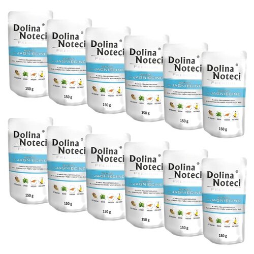 Karma dla psa DOLINA NOTECI Premium Jagnięcina 12 x 150 g