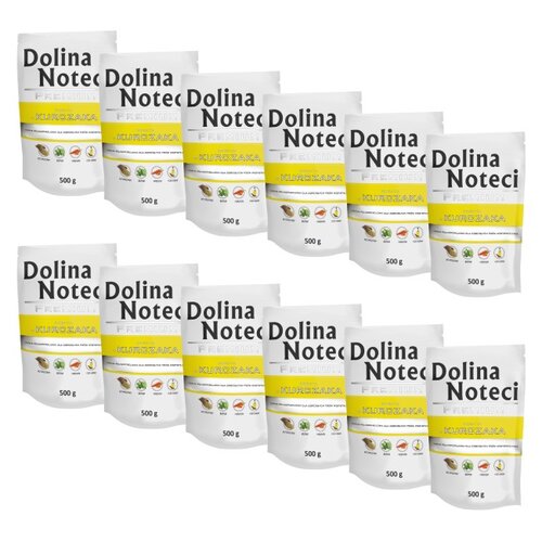 Karma dla psa DOLINA NOTECI Premium Kurczak 12 x 500 g