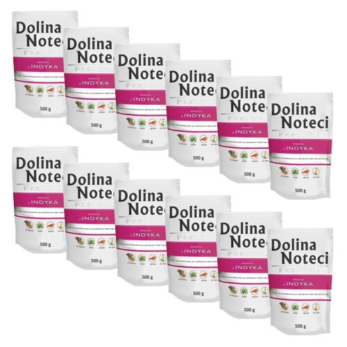 Karma dla psa DOLINA NOTECI Premium Indyk 12 x 500 g