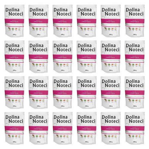 Karma dla psa DOLINA NOTECI Premium Indyk 24 x 500 g