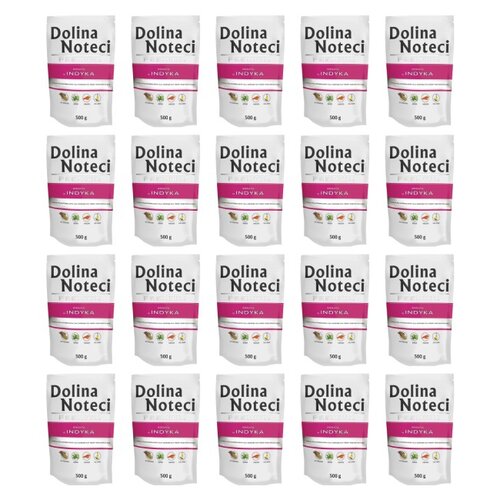 Karma dla psa DOLINA NOTECI Premium bogata w indyka 20 x 500 g