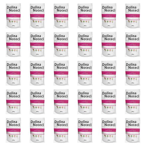 Karma dla psa DOLINA NOTECI Premium bogata w indyka 30 x 500 g