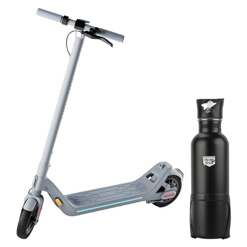 Hulajnoga elektryczna INDIANA ES770 25km 350W Amortyzacja 9" Szary + Bidon termiczny FISCHER z uchwytem 86057 750 ml