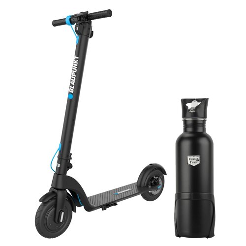 Hulajnoga elektryczna BLAUPUNKT ESC809 20km 350W 8.5" Czarny + Bidon termiczny FISCHER z uchwytem 86057 750 ml