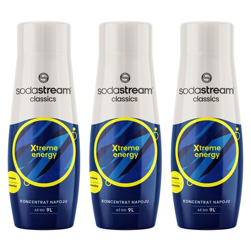 Syrop do saturatorów SODASTREAM Energy 3 x 440 ml
