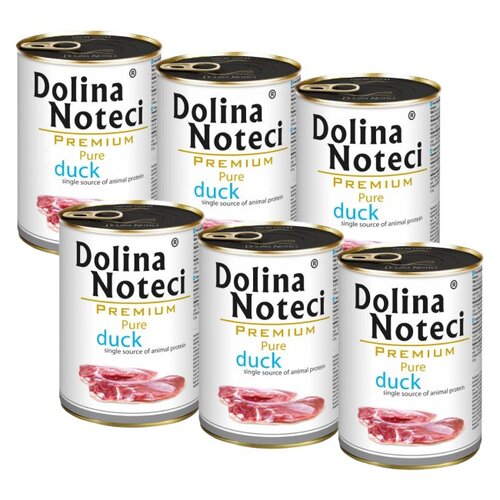 Karma dla psa DOLINA NOTECI Premium Pure Kaczka 6 x 400 g
