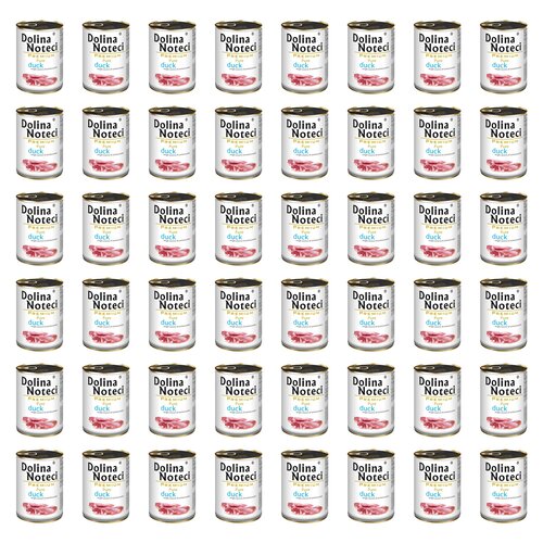 Karma dla psa DOLINA NOTECI Premium Pure bogata w kaczkę 48 x 400 g
