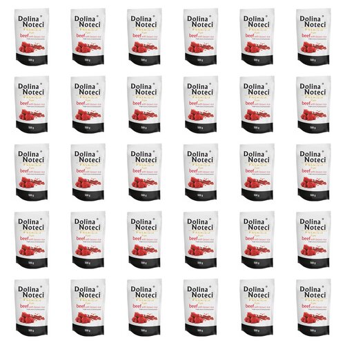 Karma dla psa DOLINA NOTECI Premium Pure bogata w wołowinę z ryżem 30 x 500 g