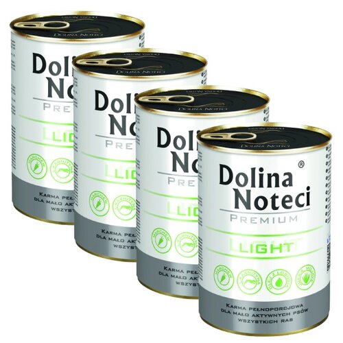 Karma dla psa DOLINA NOTECI Premium Light 4 x 400 g