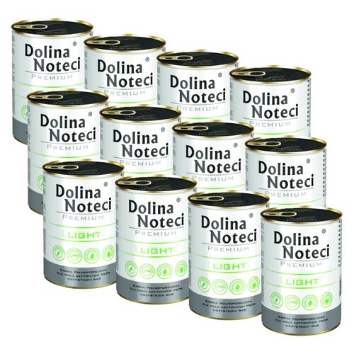 Karma dla psa DOLINA NOTECI Premium Light 12 x 400 g