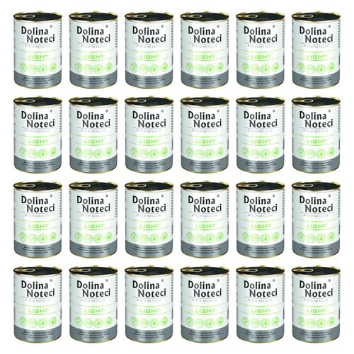 Karma dla psa DOLINA NOTECI Premium Light 24 x 400 g