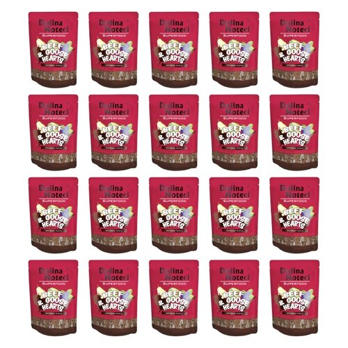 Karma dla psa DOLINA NOTECI Superfood z wołowiną i sercami gęsi 20 x 300 g