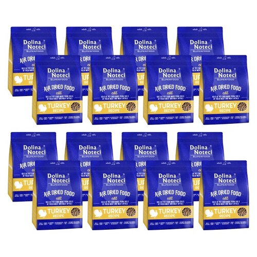 Karma dla kota suszona DOLINA NOTECI Superfood z indyka 16 x 1 kg