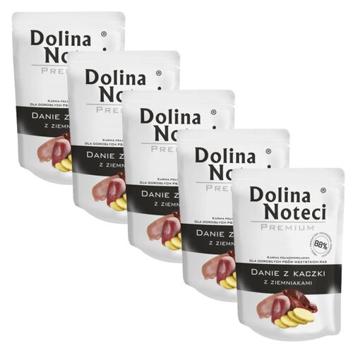 Karma dla psa DOLINA NOTECI Premium Danie z kaczki z ziemniakami 5 x 300 g