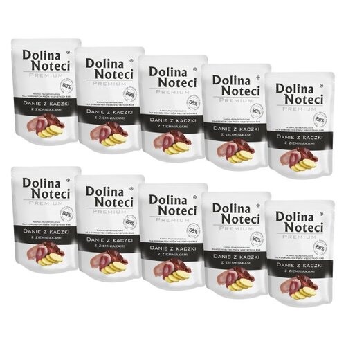 Karma dla psa DOLINA NOTECI Premium Danie z kaczki z ziemniakami 10 x 300 g