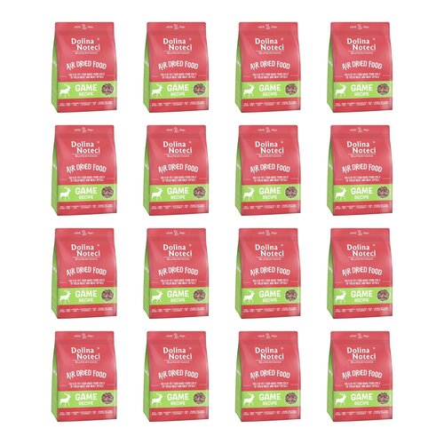 Karma dla psa suszona DOLINA NOTECI Superfood Danie z dziczyzny 16 x 1kg