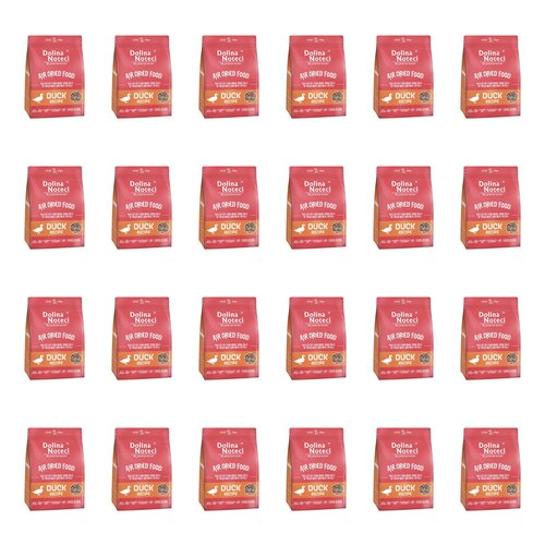 Karma dla psa suszona DOLINA NOTECI Superfood Danie z kaczki 24 x 1 kg