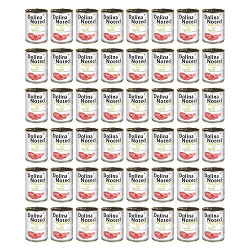 Karma dla psa DOLINA NOTECI Premium Pure bogata w jagnięcinę 48 x 400 g