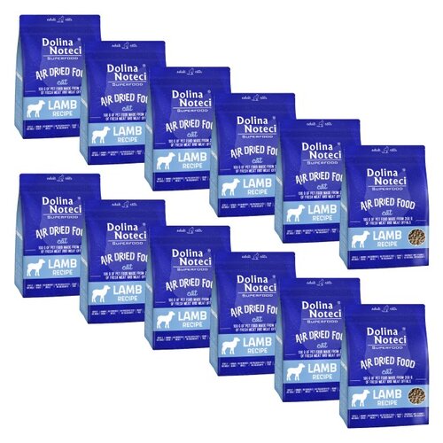 Karma dla kota DOLINA NOTECI Superfood Jagnięcina 12 x 1 kg