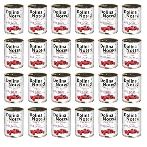 Karma dla psa DOLINA NOTECI Premium Pure Dziczyzna 24 x 400 g
