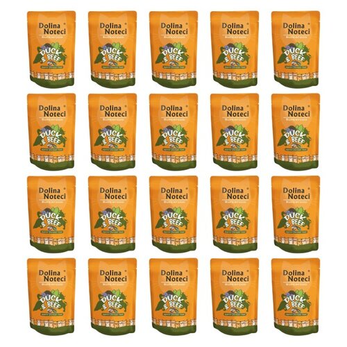 Karma dla kota DOLINA NOTECI Superfood z kaczką i wołowiną 20 x 85 g
